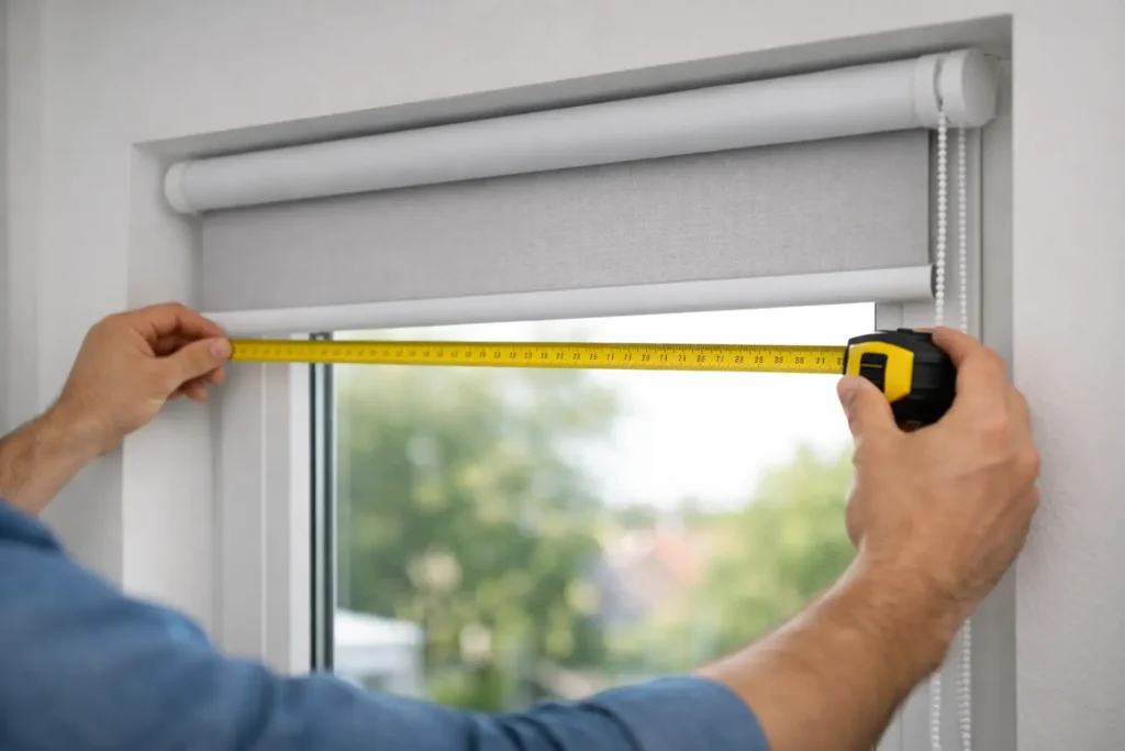 How to Measure Roller Blinds for a Proper Fit