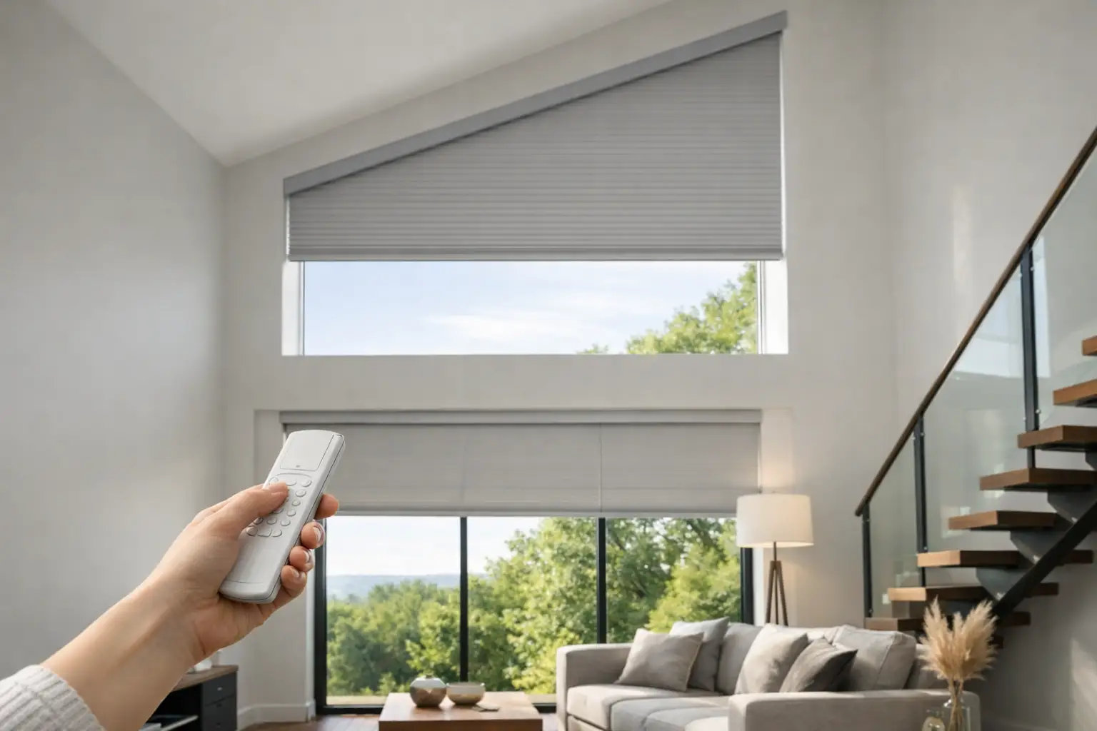 Motorised Blinds for Hard to Reach Windows
