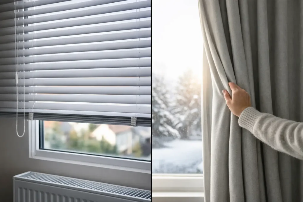 Blinds Versus Curtains Insulation Compared