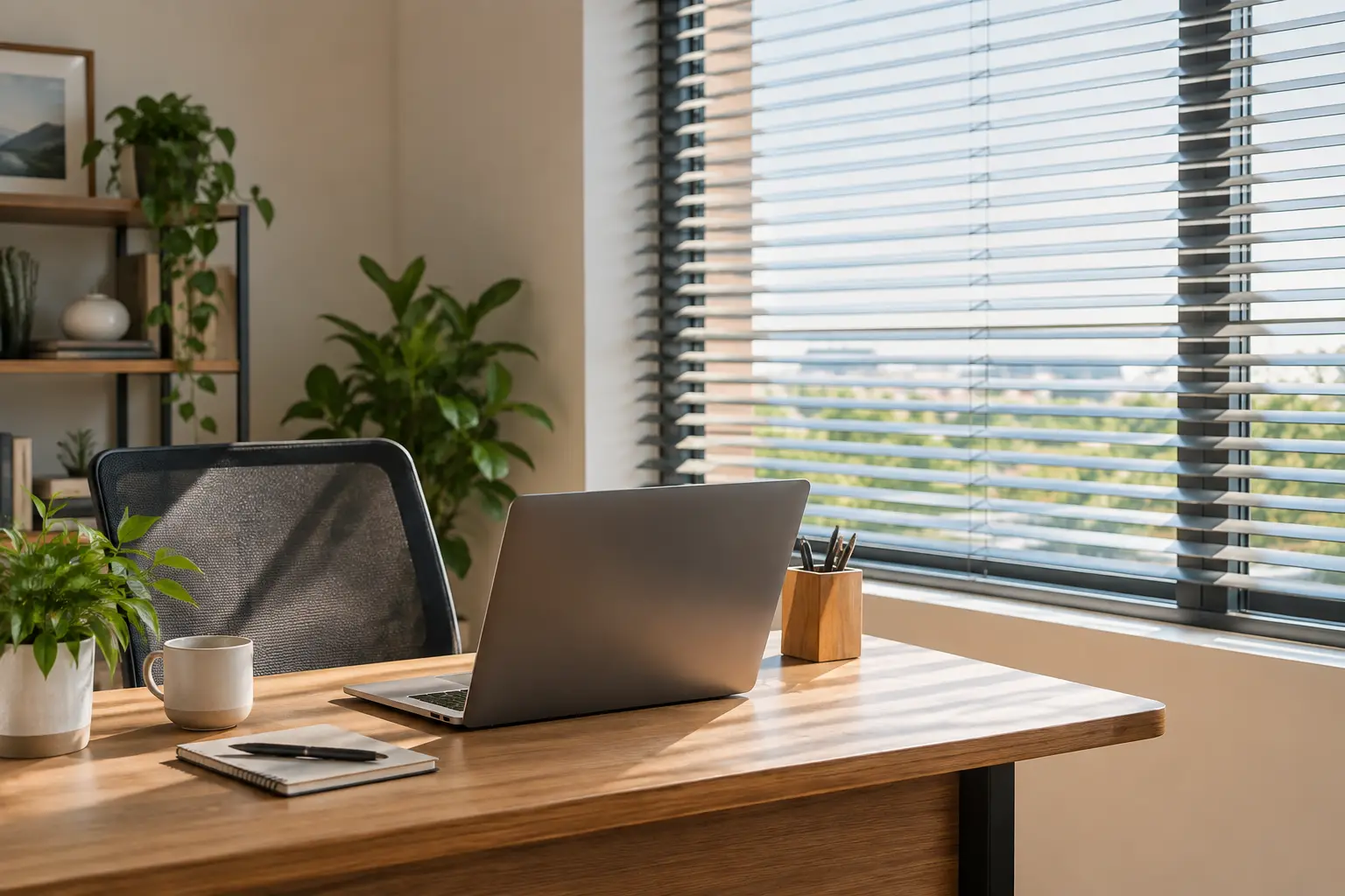 Home Office Blinds Guide for Better Workspaces