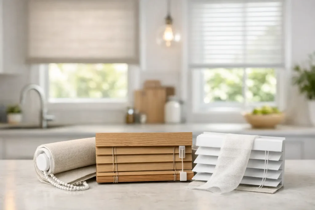 Kitchen Blind Material Options for Everyday Homes