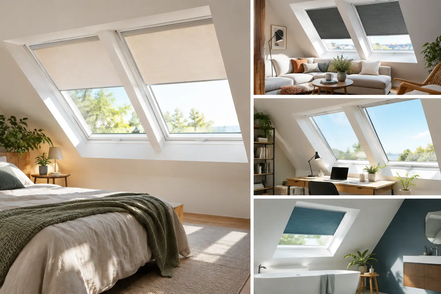 Velux blind examples for every loft room