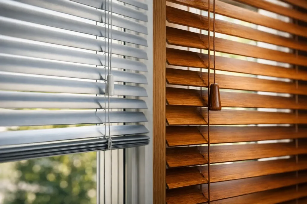 Venetian Blinds Versus Wooden Blinds Compared