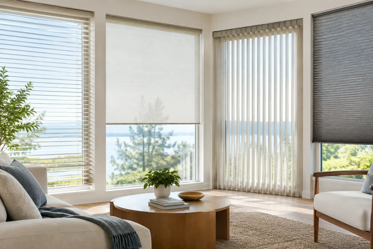 Large Window Blind Styles That Work Beautifully